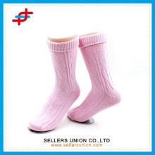 Ladies custom made tube thick socks from china socks facotory